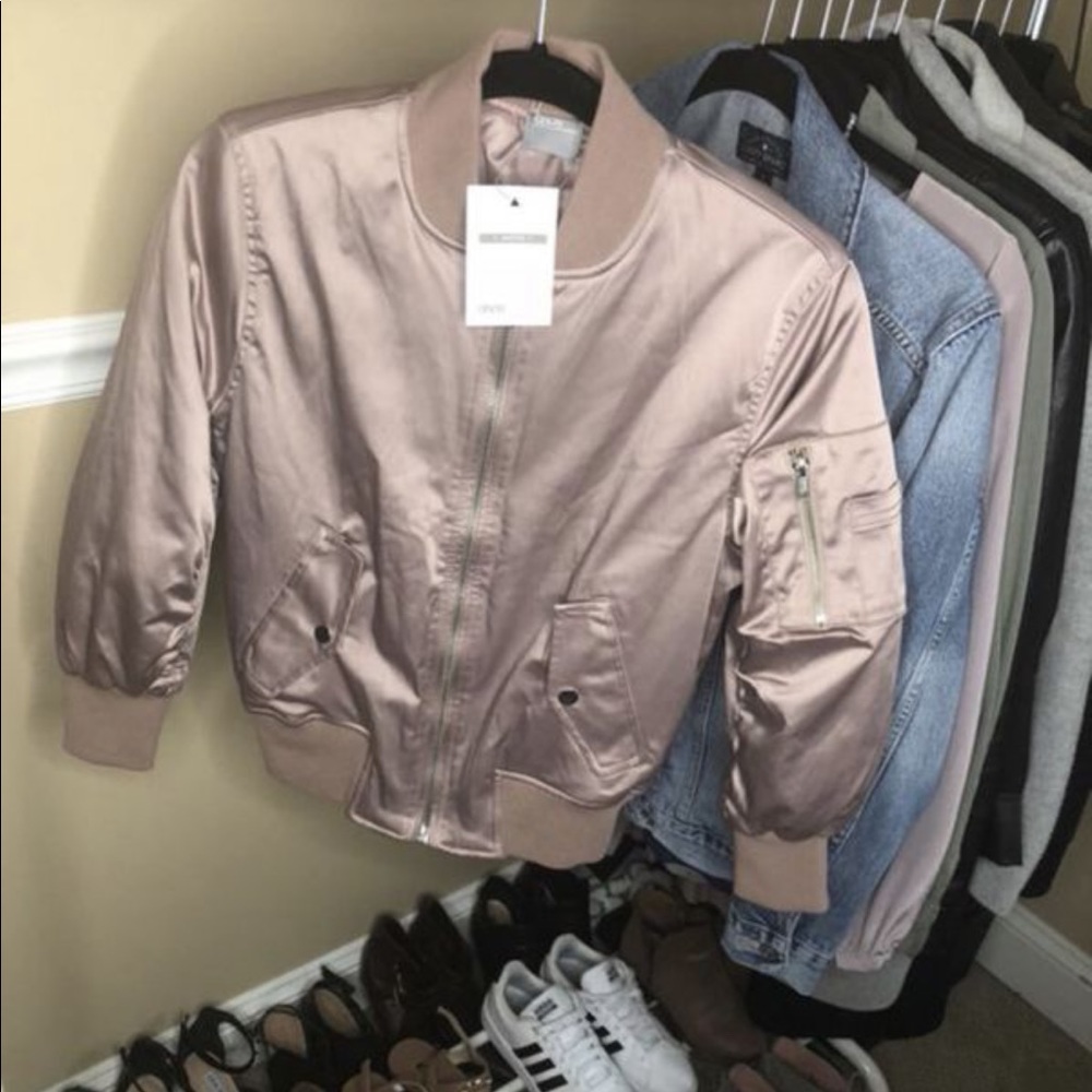 ASOS Petite Ultimate Bomber Jacket - Picture 3 of 5